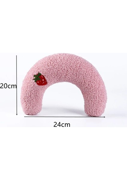 Mavi 24X20X7CM Trendy Kişiselleştirilmiş Kedi Köpek Uyku Pet Özel Moda U-Şekilli Yastık Boyun Koruyucu Derin Uyku Yavru Kedi Kafalık Almohada Gato (Yurt Dışından) fırsatları