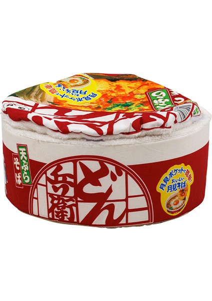 Stil 2 L Japon Anında Erişte Şekli Pet Köpek Kedi Evi Kulübesi Süper Büyük Sıcak Köpek Kedi Yuva Yatakları Yastık Udon Fincan Erişte Rahat Evcil Hayvan Yatağı (Yurt Dışından)