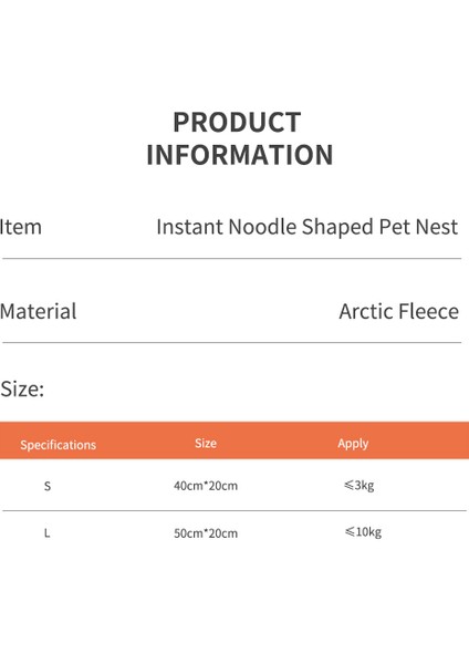 Stil 2 L Japon Anında Erişte Şekli Pet Köpek Kedi Evi Kulübesi Süper Büyük Sıcak Köpek Kedi Yuva Yatakları Yastık Udon Fincan Erişte Rahat Evcil Hayvan Yatağı (Yurt Dışından) fırsatları