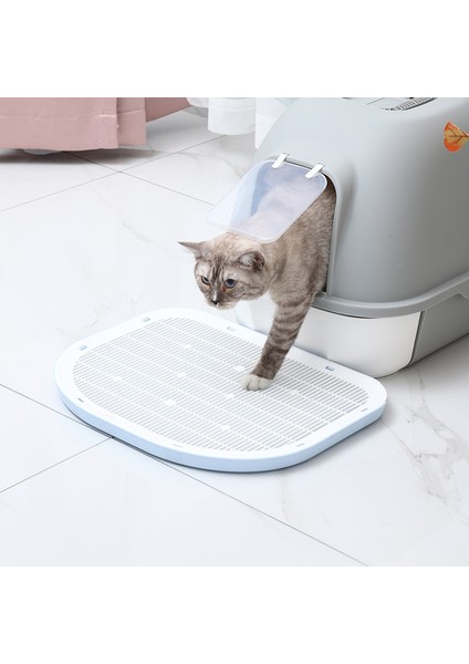 PS111-PEMBE 49X39X3.2 cm Pet Kedi Kumu Mat Su Geçirmez Çift Katmanlı Kedi Kumu Yakalama Süzgeç Pet Kediler Çöp Kutusu Mat Temiz Ped Ürünleri Kedi Malzemeleri (Yurt Dışından) indirimleri