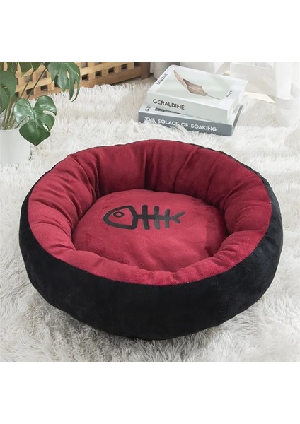 Kırmızı Yuva Çapı 40 cm Sevimli Yumurta Tart Kedi Yatağı Dört Mevsim Mevcuttur Evcil Hayvan Evi Açık Hava Pikniği Seyahat Için Uygun Kediler Evcil Hayvanlar Için Ürünler (Yurt Dışından)