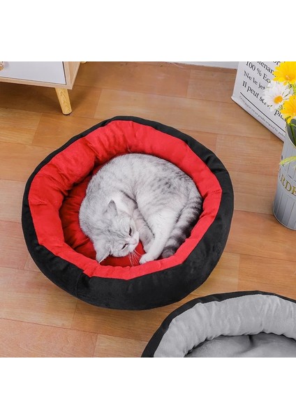 Kırmızı Yuva Çapı 40 cm Sevimli Yumurta Tart Kedi Yatağı Dört Mevsim Mevcuttur Evcil Hayvan Evi Açık Hava Pikniği Seyahat Için Uygun Kediler Evcil Hayvanlar Için Ürünler (Yurt Dışından) modelleri