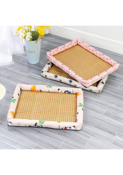 Gri Kedi 40X30CM (For2.5kg) Pet Köpek Kedi Buz Yatağı Soğutma Yaz Ped Mat Nefes Kanepe Köpek Kedi Küçük Orta Büyük Köpekler Için Yatak Yatak Kedi Paspasları S-2xl (Yurt Dışından) fırsatları