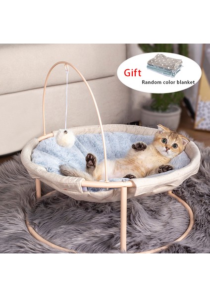 Bej-1 Çap 45 Pet Hamak Kedi Yatağı Çıkarılabilir Kedi Evi Yatakları Şezlong Için Küçük Köpekler Yatağı Yavru Pencere Kış Sıcak Sevimli Uyku Mats Ürünleri (Yurt Dışından) fiyatları
