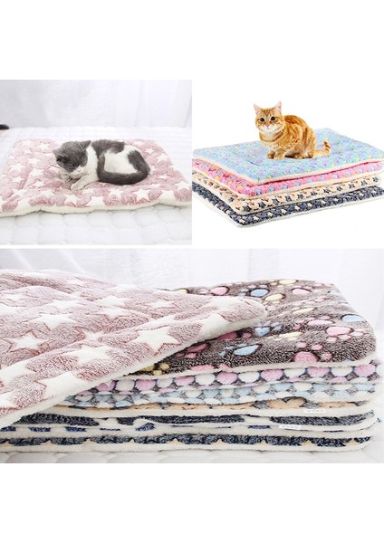 H Köpek Yatağı Evcil Hayvan Yastığı Battaniye Yumuşak Polar Kedi Yastık Köpek Kanepe Mat Pedleri Kış Pet (Yurt Dışından) modelleri
