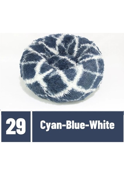 Cyanblue Beyaz XXS-25CM Tnly Uzun Peluş Kedi Yatak Evi Yavru Mat Kış Sıcak Uyku Kediler Yuva Yumuşak Uzun Peluş Köpek Sepeti Evcil Hayvan Yastığı Taşınabilir Evcil Hayvan Yatağı (Yurt Dışından)