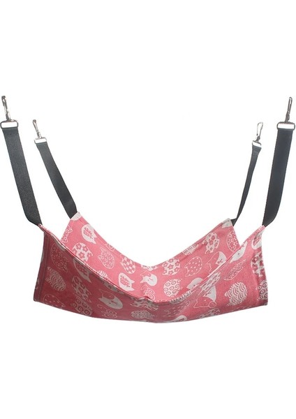 Pembe 53X35CM Atuban Kapalı Kediler Için Kedi Pencere Hamak (Yurt Dışından)
