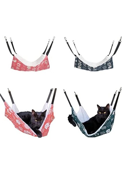 Pembe 53X35CM Atuban Kapalı Kediler Için Kedi Pencere Hamak (Yurt Dışından) modelleri