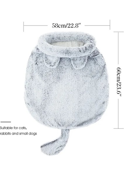 Gri 自定义形状3 Xl Yıkanabilir Peluş Kedi Uyku Tulumu Köpek Küçük Köpekler Kediler Mat Yatak Sıcak Yumuşak Evcil Hayvan Evi Kedi Uyku Yuvası Yastık Evcil Hayvan Ürünleri (Yurt Dışından) fiyatları