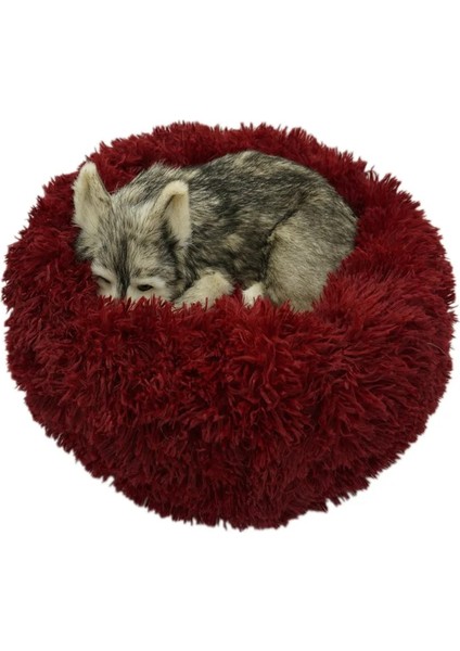 Koyu Gri 40 cm Vıp Bağlantı Yuvarlak Peluş Kedi Yatak Kediler Evi Için Pet Yatak Kedi Yatak Sepeti Hayvanlar Ürünleri Kanepe Evcil Hayvanlar Için Uzun Köpek Yatağı Yastık Mat (Yurt Dışından) fırsatları