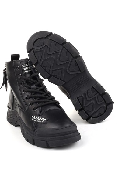 23K310-9 Kadın Içi Yünlü Kaymaz Taban Deri Bot fırsatları