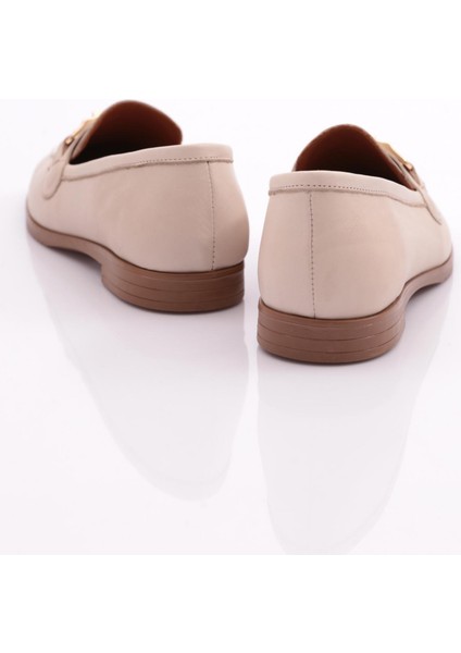 06 Kadin Dikiş Detayli Çiçek Süsleme Babet modelleri