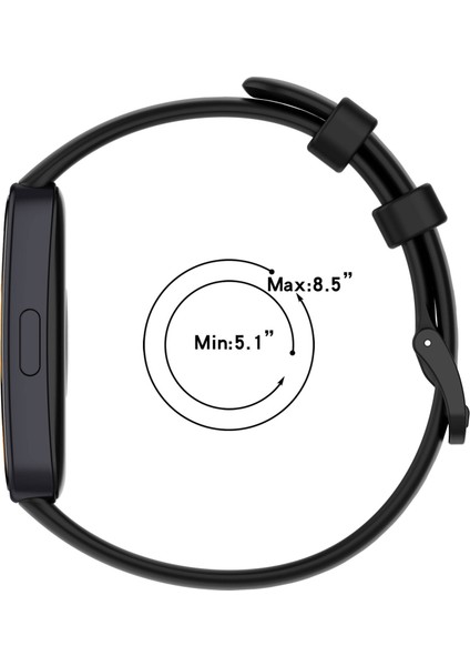 Huawei Band 8 Uyumlu Kademe Ayarlı Klasik Silikon Kordon ( Saat Değildir ) fırsatları