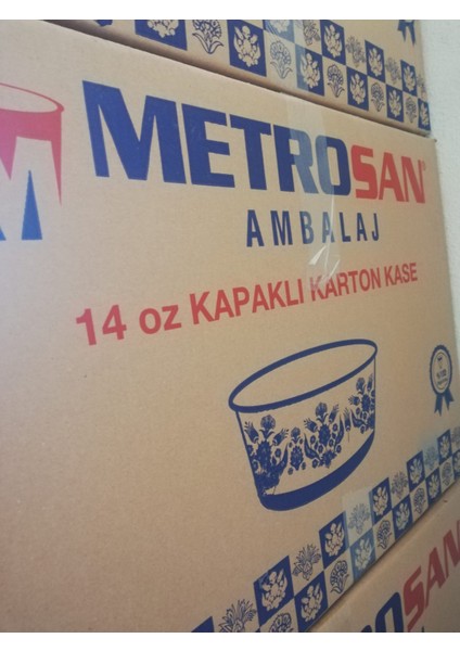 Karton Çorba Kabı14 Oz Kapaklı 500'LÜ modelleri