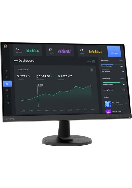 C24-40 23.8" 4ms 75Hz (Hdmı+Vga) Amd Freesync Va Panel Wled Monitör 63DCKAT6TK