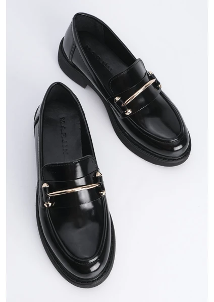 Kadın Loafer Makosen Casual Tokalı Günlük Ayakkabı Forye