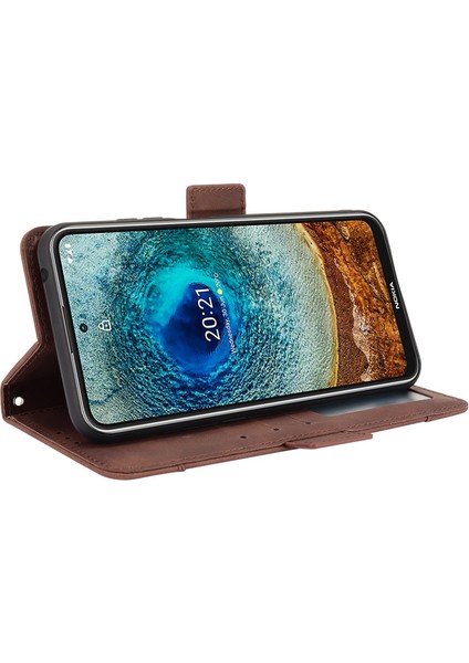 Nokia X20 Kart Yuvalı Deri Cüzdan Telefon Kılıfı (Yurt Dışından) modelleri