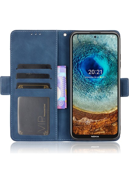 Nokia X20 Kart Yuvalı Deri Cüzdan Telefon Kılıfı (Yurt Dışından) modelleri