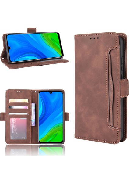 Huawei P Smart 2020 Kart Yuvalı Deri Cüzdan Telefon Kılıfı (Yurt Dışından) modelleri