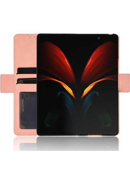 Samsung Galaxy Z Fold 2 5g Kart Yuvalı Deri Cüzdan Telefon Kılıfı (Yurt Dışından) indirimleri