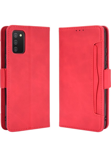Samsung Galaxy M02S Kart Yuvalı Deri Cüzdan Telefon Kılıfı (Yurt Dışından) fırsatları