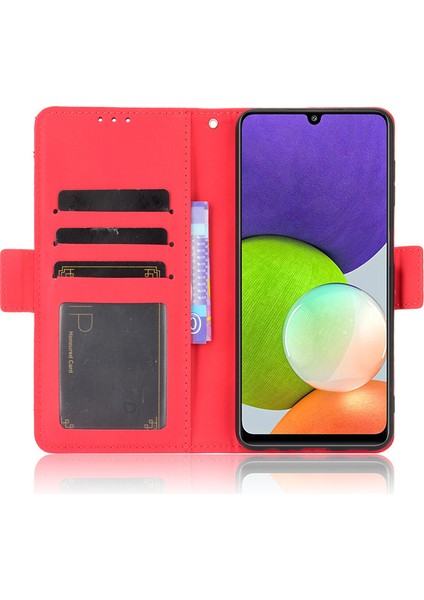 Samsung Galaxy A22 4g Kart Yuvalı Deri Cüzdan Telefon Kılıfı (Yurt Dışından) modelleri