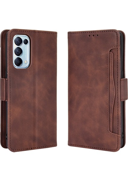 Oppo Find X3 Neo Kart Yuvalı Deri Cüzdan Telefon Kılıfı (Yurt Dışından) fiyatları