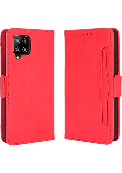 Samsung Galaxy A42 5g Kart Yuvalı Deri Cüzdan Telefon Kılıfı (Yurt Dışından)
