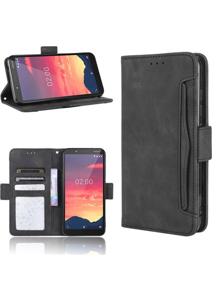 Nokia C2 Kart Yuvalı Deri Cüzdan Telefon Kılıfı (Yurt Dışından) modelleri