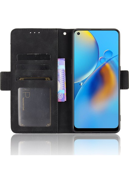 Oppo A74 4g Kart Yuvalı Deri Cüzdan Telefon Kılıfı (Yurt Dışından) modelleri