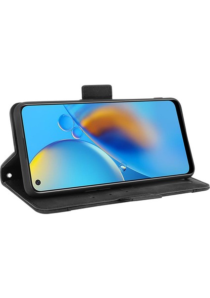 Oppo A74 4g Kart Yuvalı Deri Cüzdan Telefon Kılıfı (Yurt Dışından) fırsatları