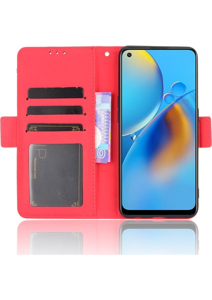 Oppo A74 4g Kart Yuvalı Deri Cüzdan Telefon Kılıfı (Yurt Dışından) modelleri