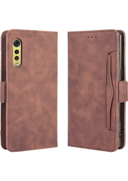 Lg Velvet Kart Yuvalı Deri Cüzdan Telefon Kılıfı (Yurt Dışından) fırsatları