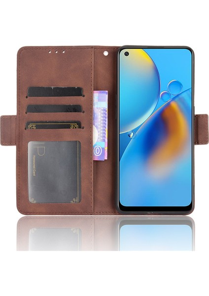 Oppo A74 4g Kart Yuvalı Deri Cüzdan Telefon Kılıfı (Yurt Dışından) modelleri