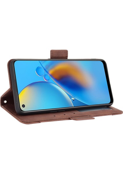 Oppo A74 4g Kart Yuvalı Deri Cüzdan Telefon Kılıfı (Yurt Dışından) fırsatları