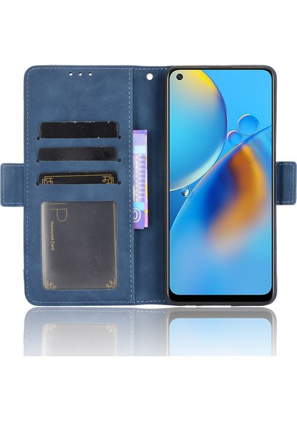 Oppo A74 4g Kart Yuvalı Deri Cüzdan Telefon Kılıfı (Yurt Dışından) modelleri