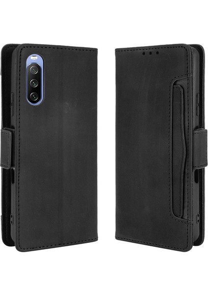 Sony Xperia 1 Iıı Kart Yuvalı Deri Cüzdan Telefon Kılıfı (Yurt Dışından)