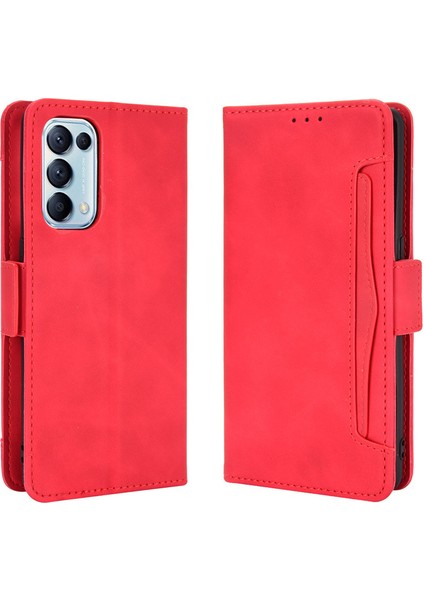 Oppo Find X3 Neo Kart Yuvalı Deri Cüzdan Telefon Kılıfı (Yurt Dışından) fiyatları