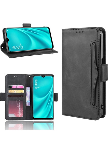 Oppo Ax7 Pro Kart Yuvalı Deri Cüzdan Telefon Kılıfı (Yurt Dışından) modelleri