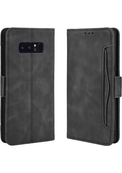 Samsung Galaxy Note 8 Kart Yuvalı Deri Cüzdan Telefon Kılıfı (Yurt Dışından)