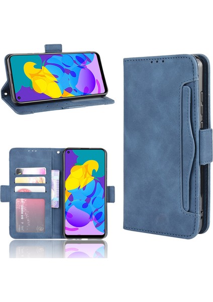 Huawei Honor Play 4t Kart Yuvalı Deri Cüzdan Telefon Kılıfı (Yurt Dışından)