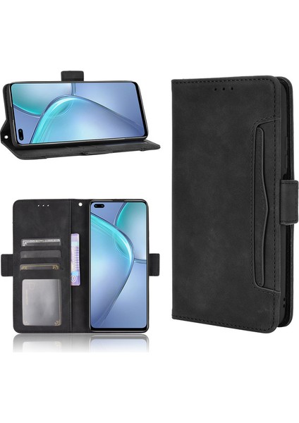 Infinix Zero 8 Kart Yuvalı Deri Cüzdan Telefon Kılıfı (Yurt Dışından)