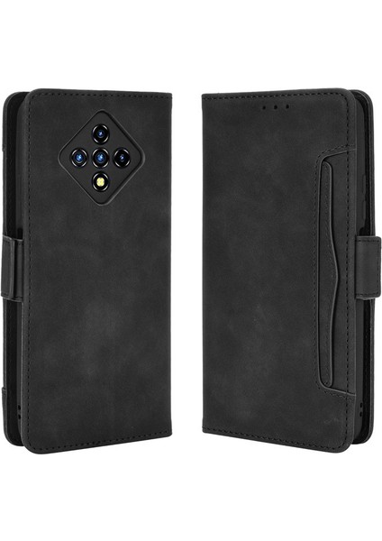 Infinix Zero 8 Kart Yuvalı Deri Cüzdan Telefon Kılıfı (Yurt Dışından)