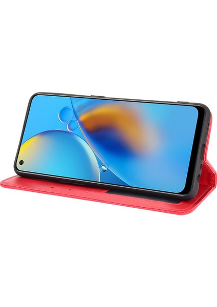 Oppo A74 4g Kart Yuvalı Deri Cüzdan Telefon Kılıfı (Yurt Dışından) modelleri