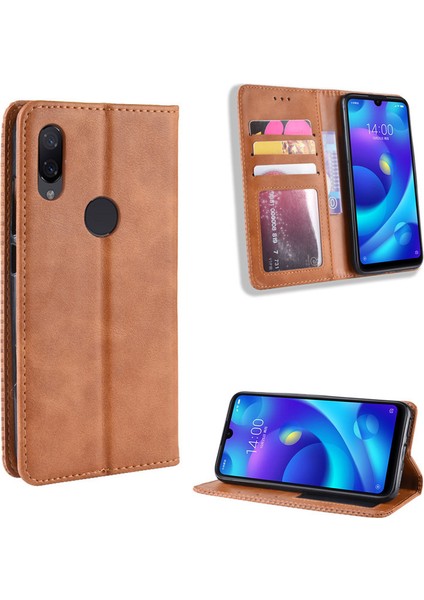 Xiaomi Mi Play Cüzdan Deri Flip Telefon Kılıfı (Yurt Dışından)