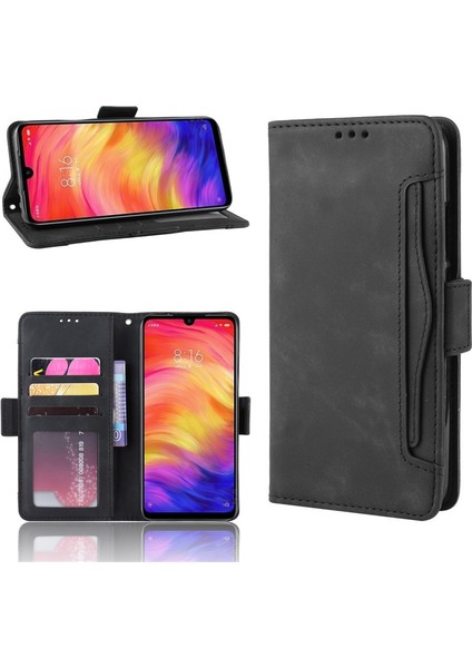 Xiaomi Redmi 7 Kart Yuvalı Deri Cüzdan Telefon Kılıfı (Yurt Dışından) modelleri