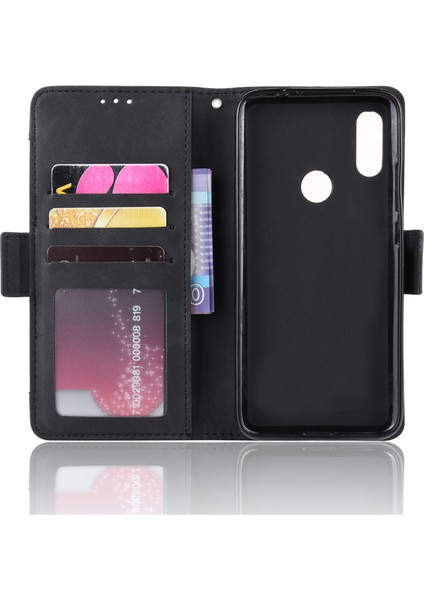 Xiaomi Redmi 7 Kart Yuvalı Deri Cüzdan Telefon Kılıfı (Yurt Dışından) fırsatları