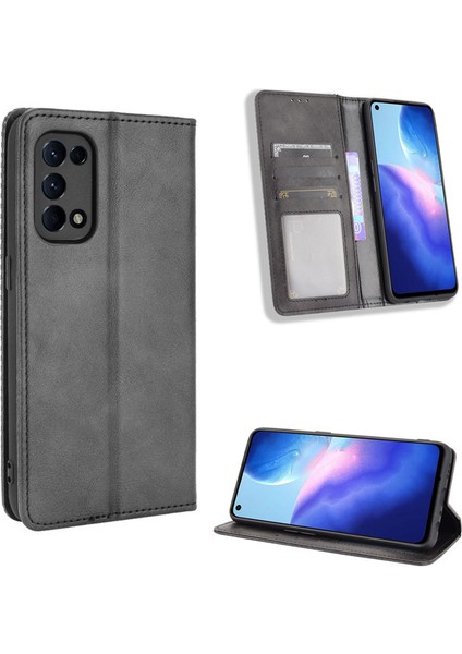 Oppo Reno 5 4g Kart Yuvalı Deri Cüzdan Telefon Kılıfı (Yurt Dışından) fiyatları