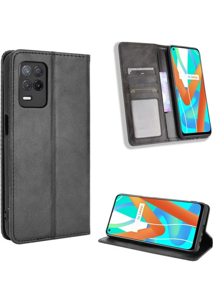 Oppo Realme 8 5g Kart Yuvalı Deri Cüzdan Telefon Kılıfı (Yurt Dışından) fiyatları