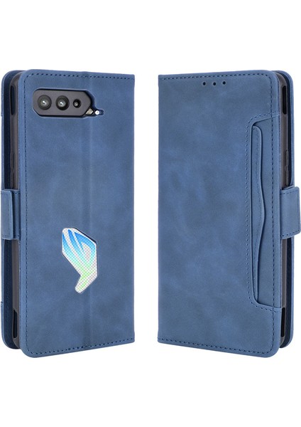 Asus Rog Phone 5 Kart Yuvalı Deri Cüzdan Telefon Kılıfı (Yurt Dışından) fiyatları